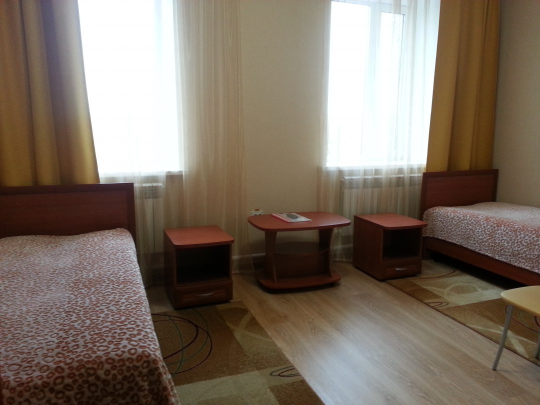 Двухместный (стандартный с двумя отдельными кроватями) гостиницы Сокол, Сорочинск