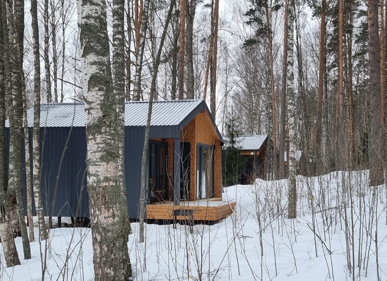 Дом (С видом на лес гостиная со спальней 36 м2), Загородный клуб Ромашка