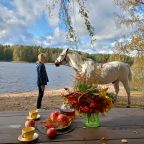 Коттедж (У озера с двумя спальнями 100м2), Загородный клуб Ромашка
