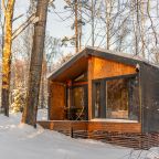 Дом (У воды  гостиная со спальней Черника/Ежевика 36 м2), Загородный клуб Ромашка