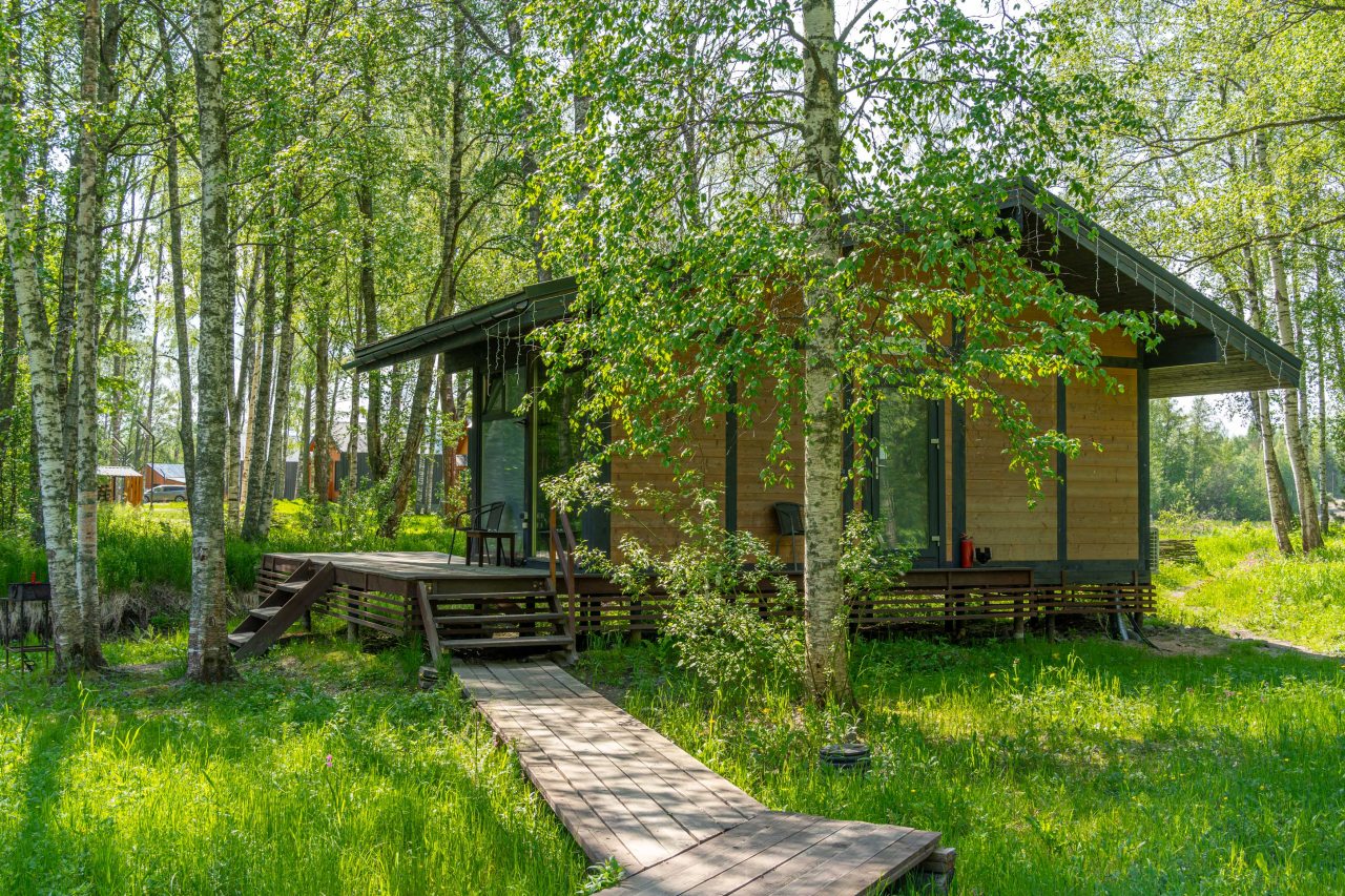 Дом (У воды Малина/Брусника 28 м2), Загородный клуб Ромашка