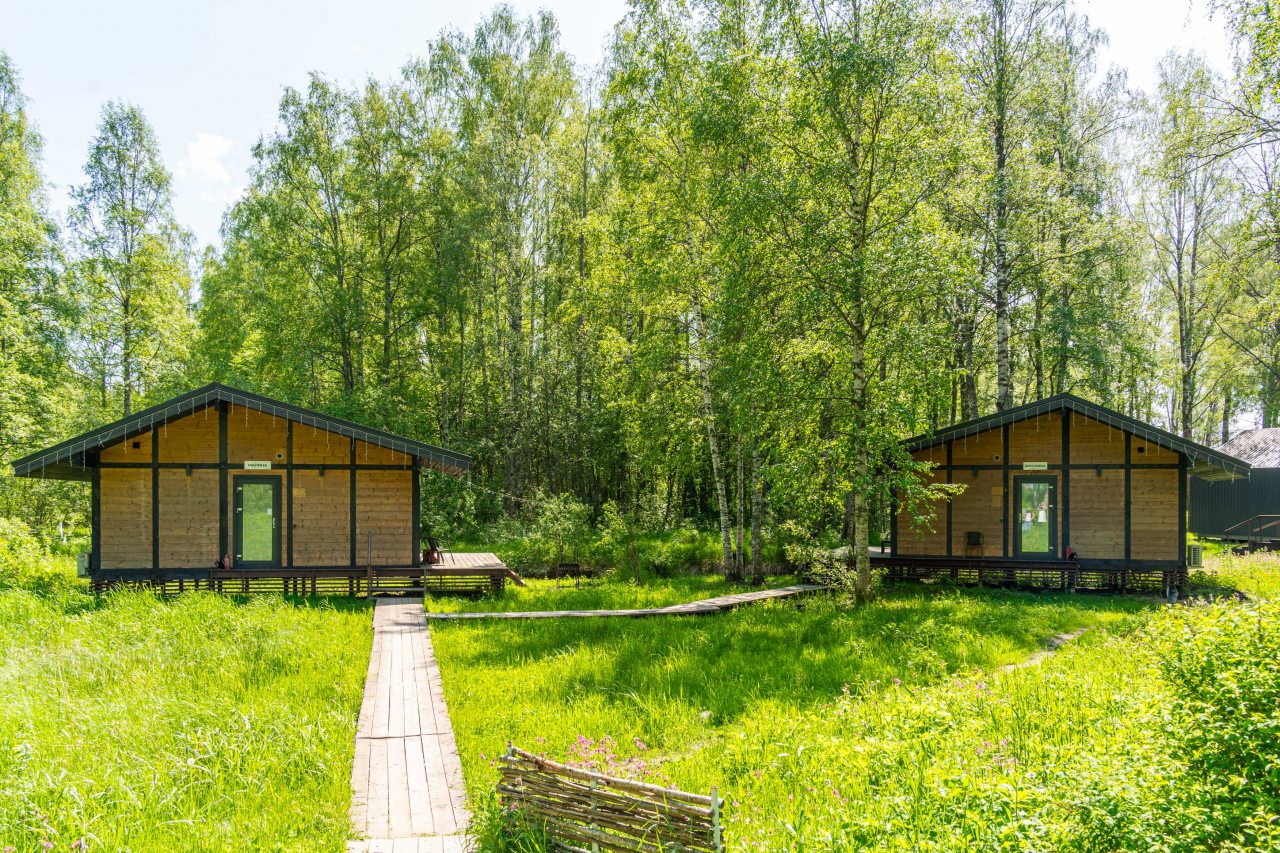 Дом (У воды Малина/Брусника 28 м2), Загородный клуб Ромашка