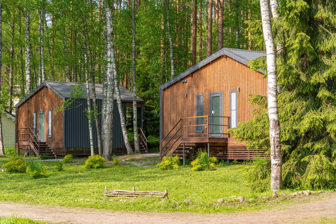 Дом (С видом на лес гостиная со спальней 50 м2), Загородный клуб Ромашка