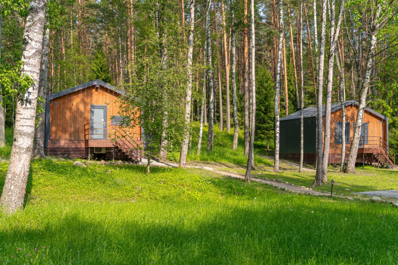 Дом (С видом на лес гостиная со спальней 36 м2), Загородный клуб Ромашка
