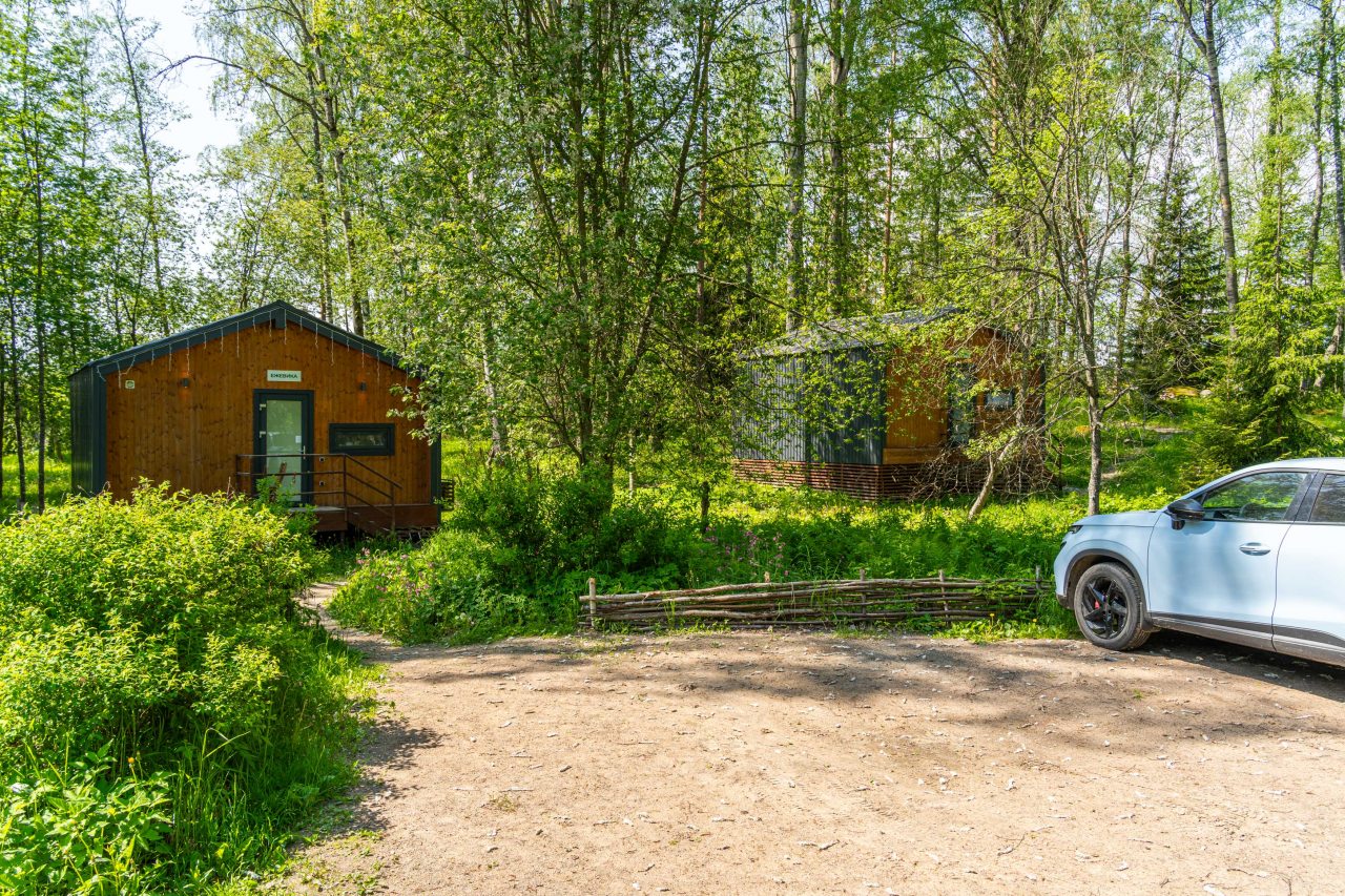 Дом (У воды  гостиная со спальней Черника/Ежевика 36 м2), Загородный клуб Ромашка