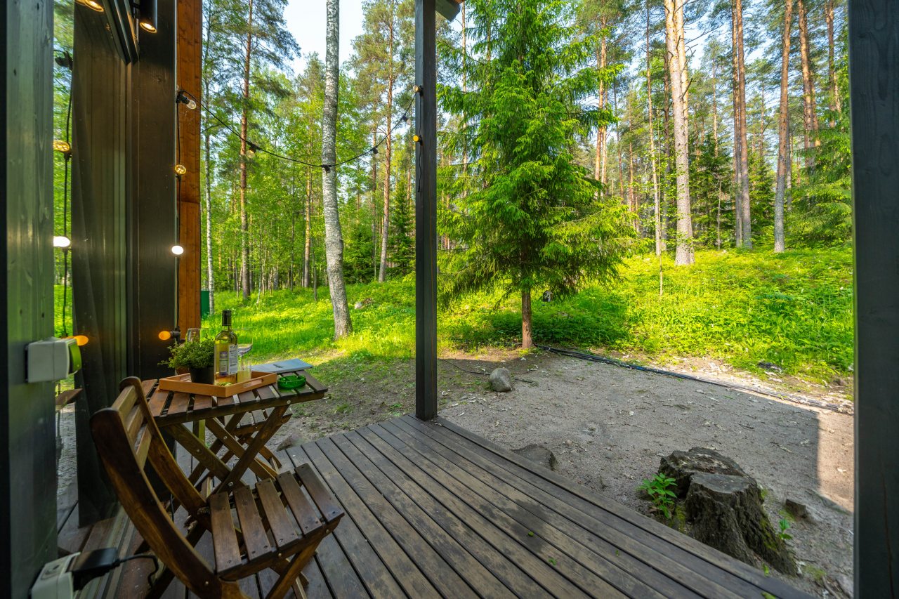 Дом (С видом на лес c 2-мя спальнями 54 м2), Загородный клуб Ромашка