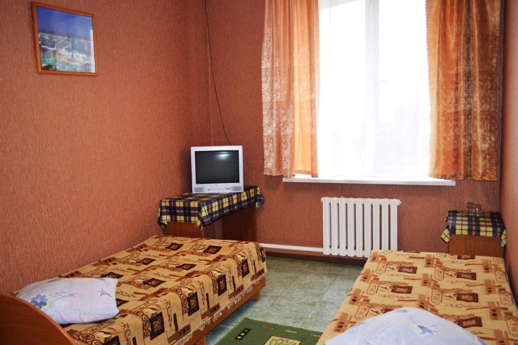 Двухместный (Бюджетный двухместный номер с 2 отдельными кроватями) мотеля Motel Burtas, Шобашкаркасы