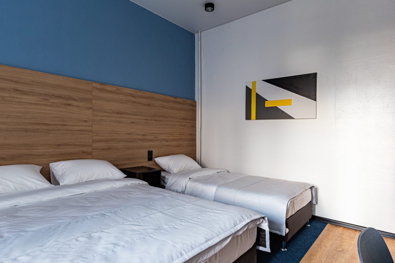 Трехместный
Комфорт с кухней