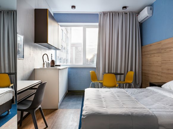 Фотография номера апарт отеля Greenfeel Новгород