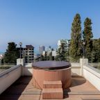 Студио (Студио с панорамным видом с террасой и джакузи), Отель Рановский парк