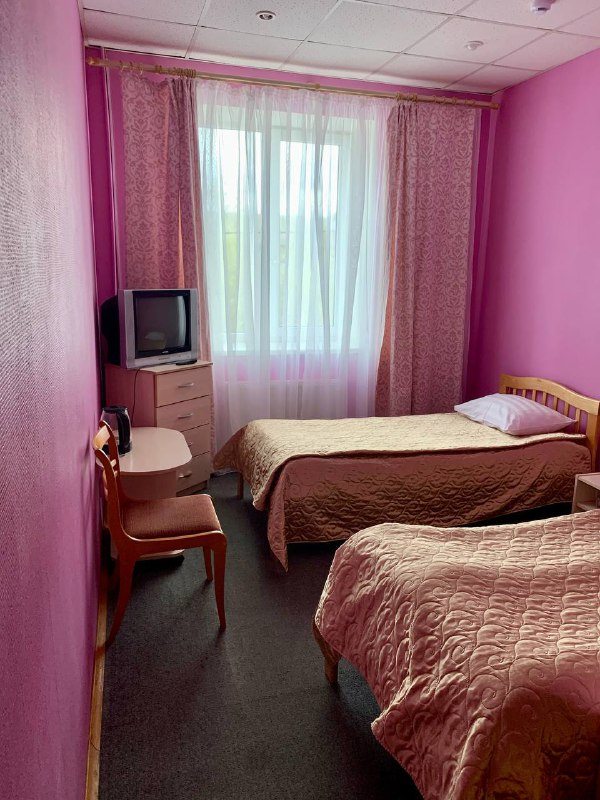 Двухместный (Двухместный номер с двумя односпальными кроватями) гостиницы Сясь, Сясьстрой