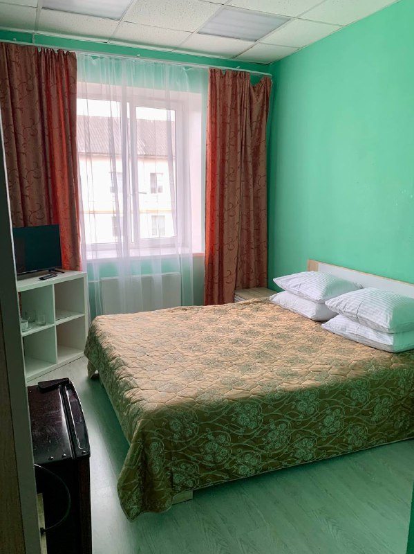 Двухместный (Двухместный номер с одной двухспальной кроватью) гостиницы Сясь, Сясьстрой