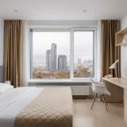 Апартаменты (Стандарт с одной большой кроватью - с видом на город -), Апарт-отель YES Botanica