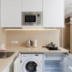 Апартаменты (Стандарт с двумя односпальными кроватями - вид на город -), Апарт-отель YES Botanica