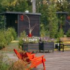 Вид на сад, Эко-отель Простые радости