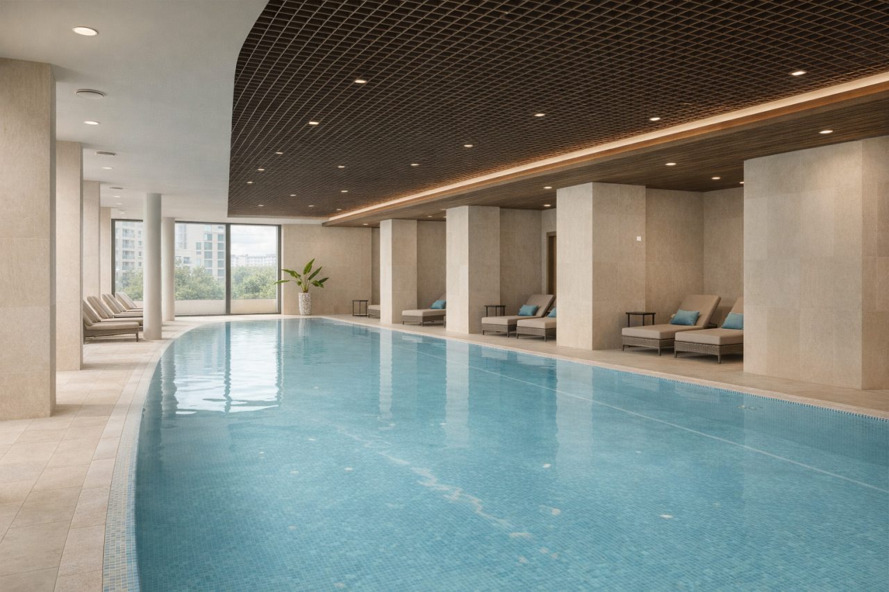 Бассейн, Snega Apart Hotel by Provence