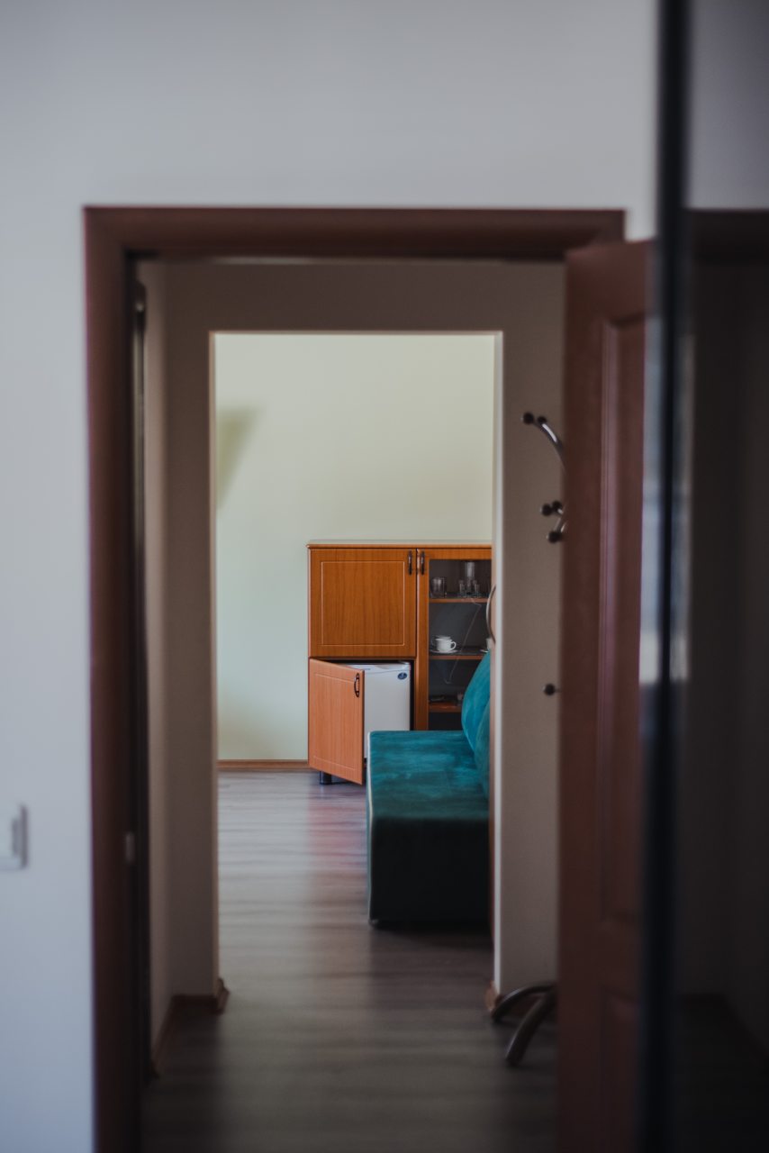 Люкс 2х комнатный, в гостиной расположен диван, который рас