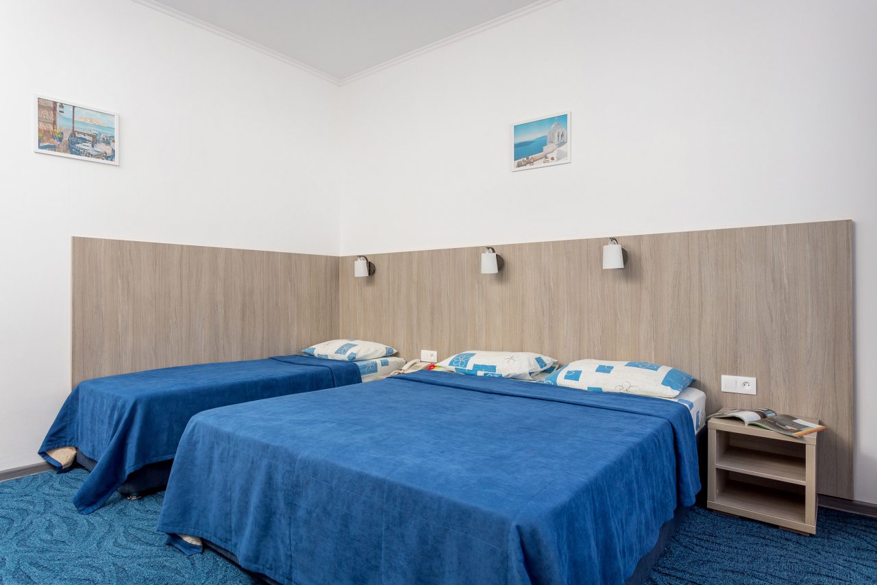 Трехместный (Стандарт без балкона), Отель Арго