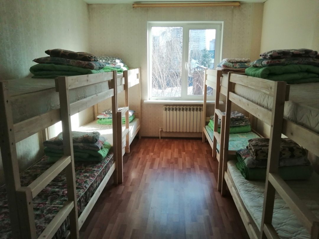 Восьмиместный (Общий 8-местный номер для мужчин) хостела Hostel 36, Щербинка