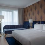 Двухместный (Премиум делюкс с кроватью размера «king-size» и диваном-кроватью, вид на город), Отель Марриотт Империал Плаза Москва