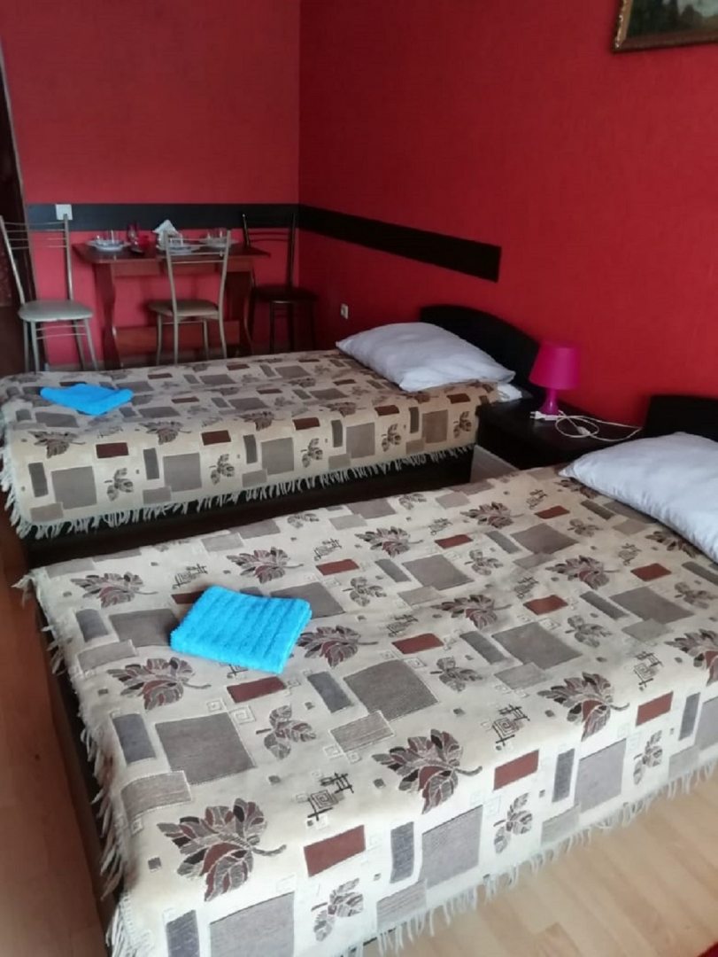 Четырехместный (Кровать в 4-х местном мужском номере) гостиницы Добрые Соседи, Одинцово