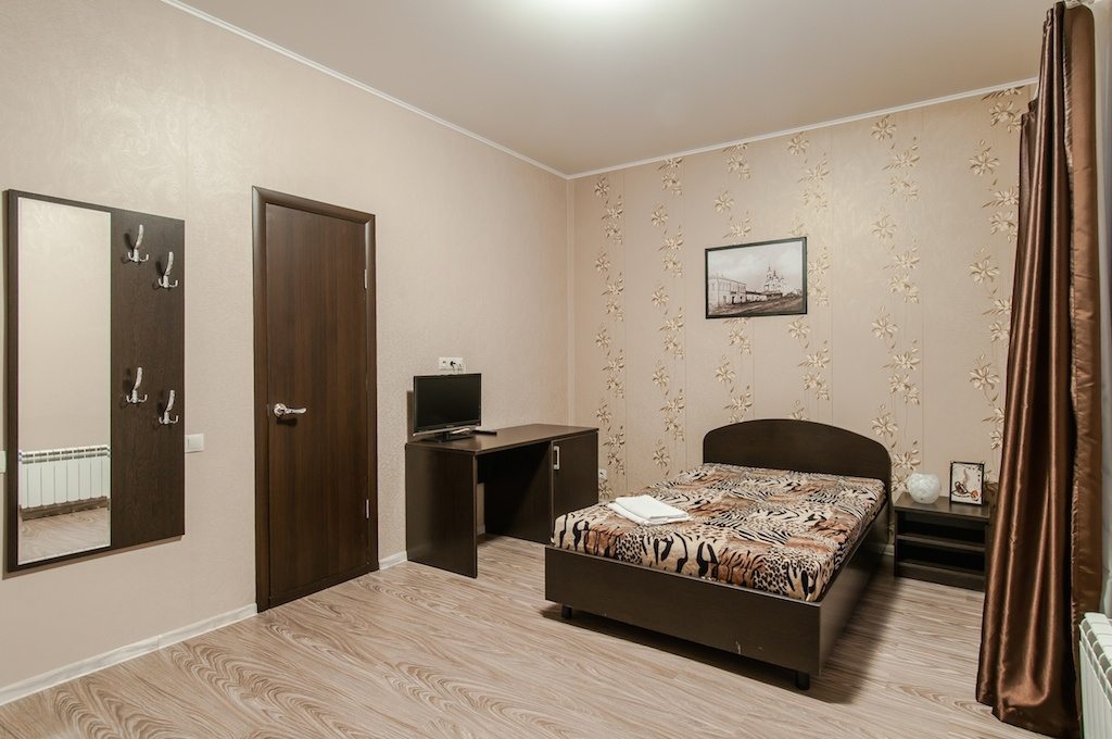 Двухместный (Стандарт, С 1 кроватью) отеля Базилик Скопин