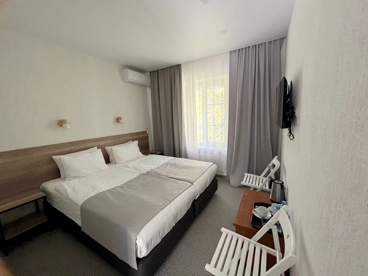 Двухместный (Стандартный с 1 кроватью или 2 отдельными кроватями), База отдыха Пересвет