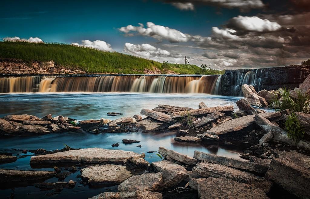 Тосненский водопад