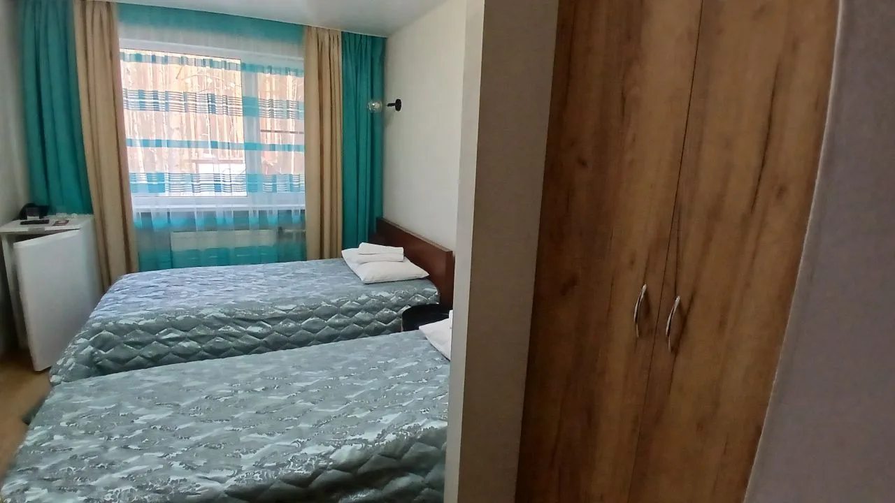 Однокомнатный номер с раздельными кроватями