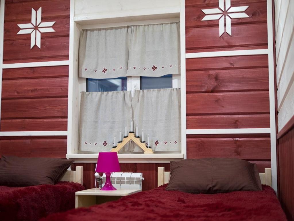 Двухместный (Двухместный номер с 2 отдельными кроватями и хорошим видом) коттеджа Полярная Звезда, Калевала