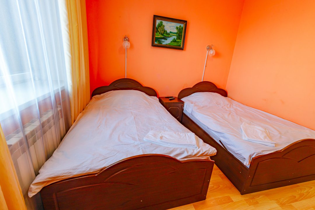 Двухместный (Двухместный номер эконом-класса с 2 отдельными кроватями) загородного отеля Мясоедовский, Саратов