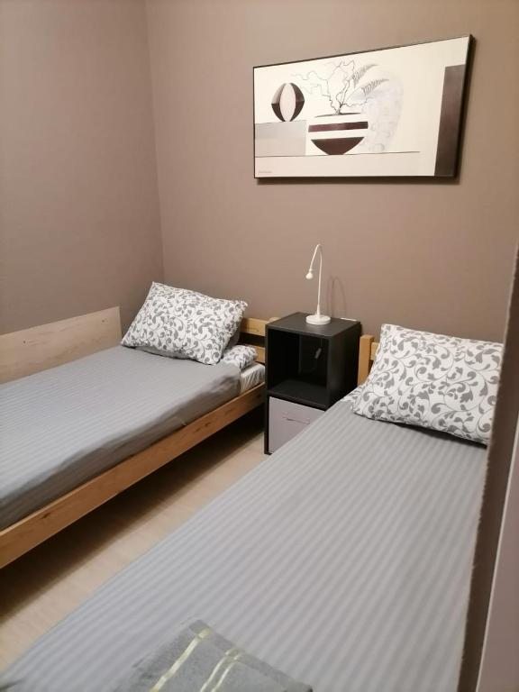 Двухместный (Двухместный номер с 2 отдельными кроватями и душем) мини-отеля Комфорт, Суоярви