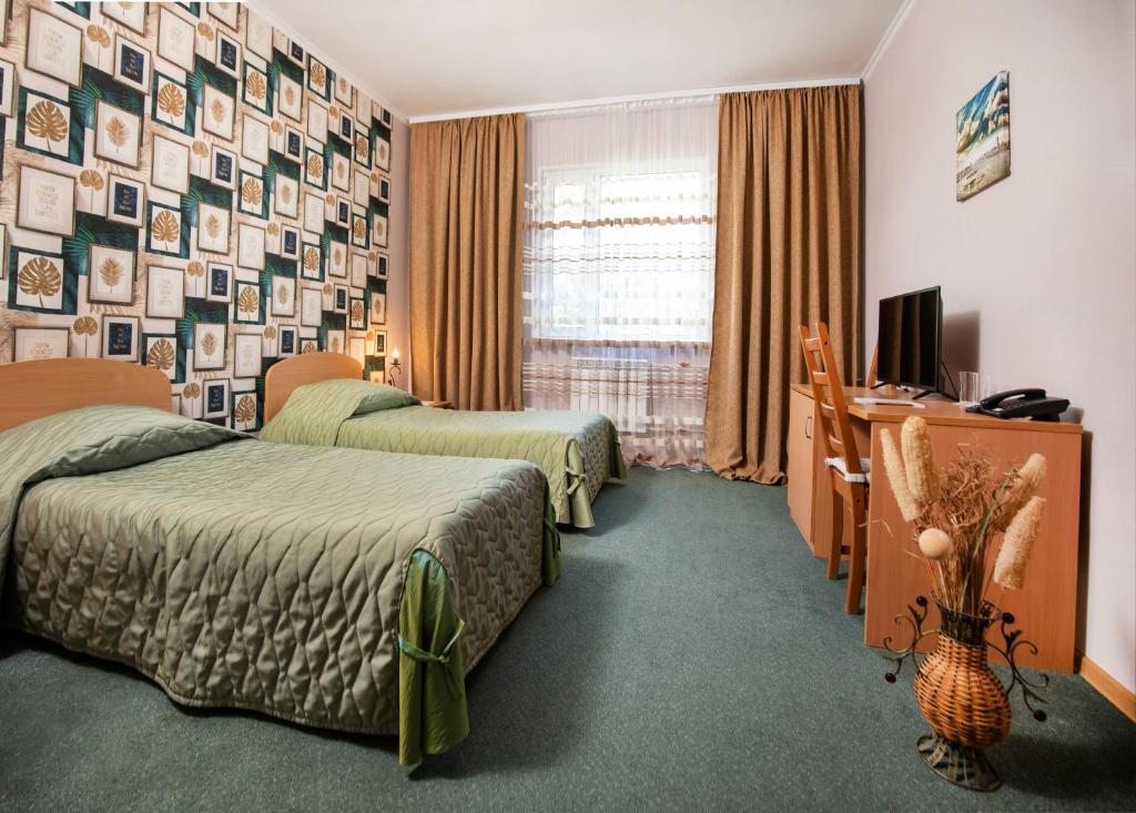Двухместный (Стандартный двухместный номер с 1 кроватью или 2 отдельными кроватями) гостиницы Богородская, Богородское