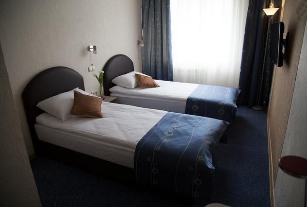 Двухместный (Стандарт с двумя односпальными кроватями) гостиницы Панда-Сити, Саратов