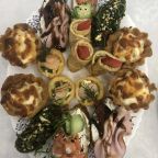 брускетты,тарталетки,рулетики