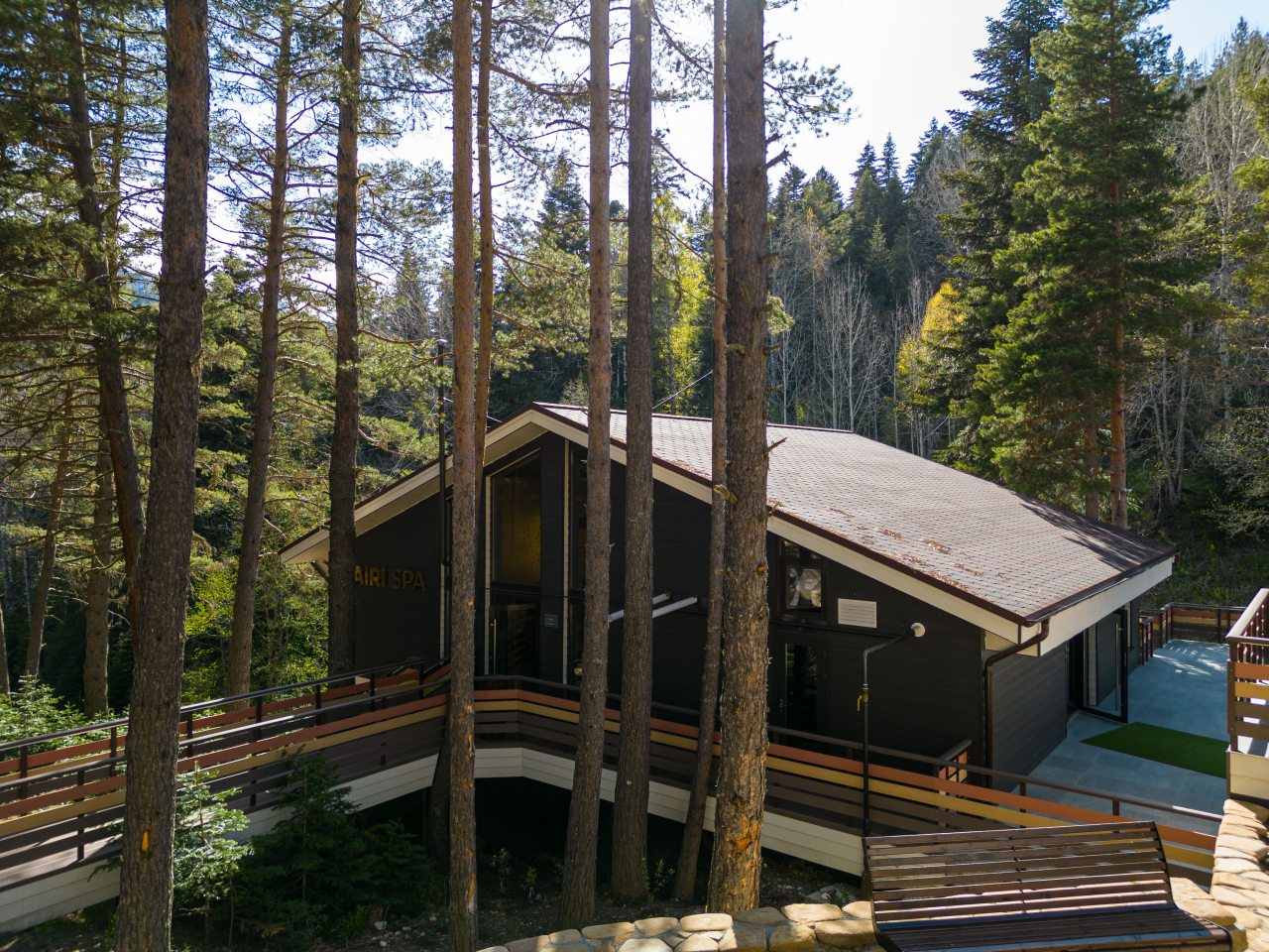 Вход с SPA комплекс