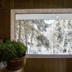 Парная с видом на горы