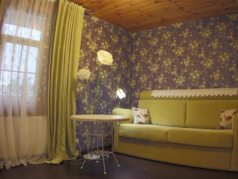 Двухместный (Двухместный номер с 1 кроватью, вид на сад) гостевого дома Волга-Volga, Плёс