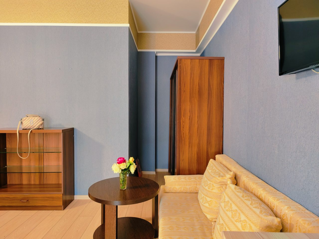 Пятиместный комфорт с общей террасой