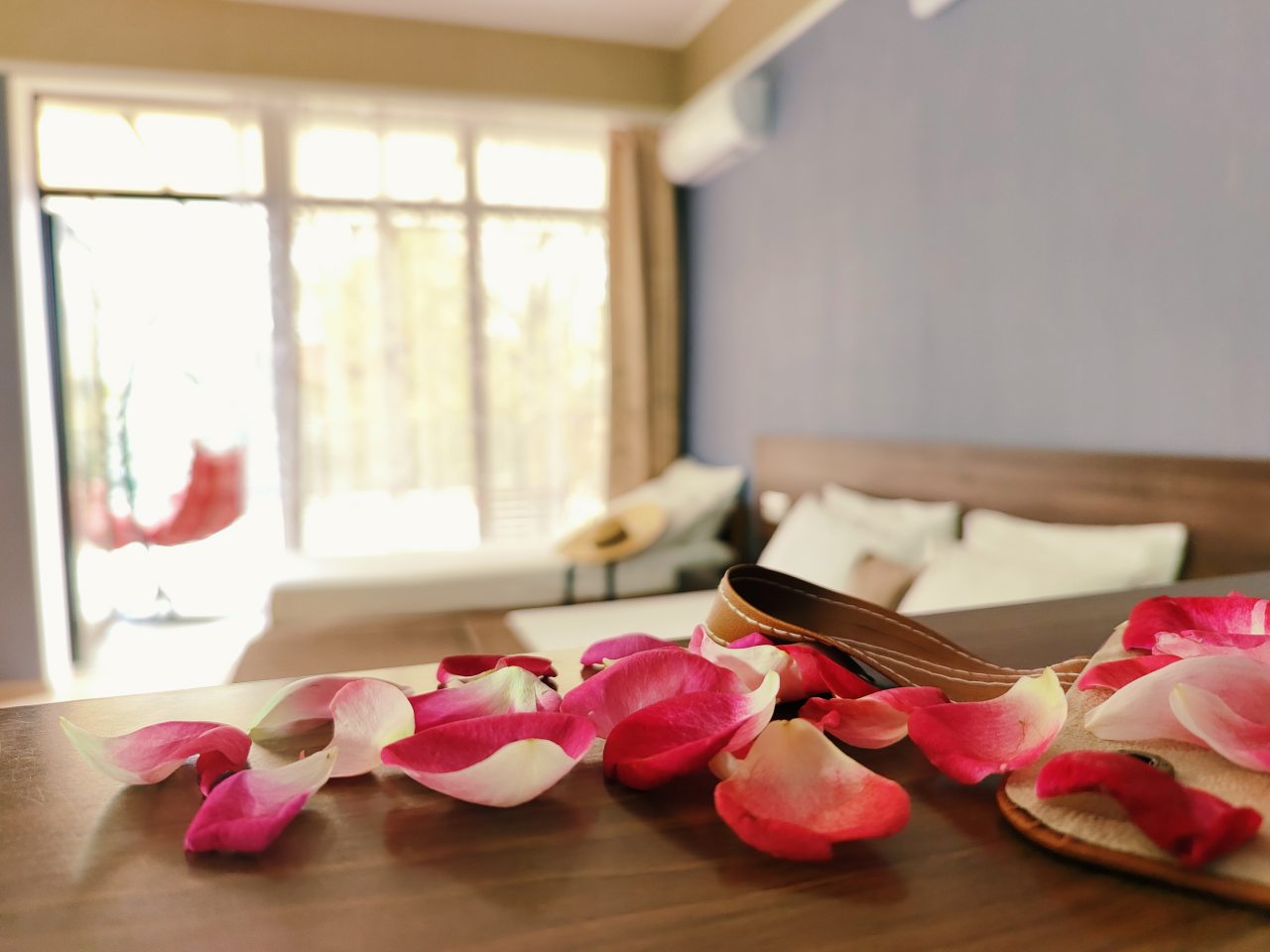 Трёхместный комфорт с общей террасой