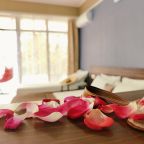 Трёхместный комфорт с общей террасой