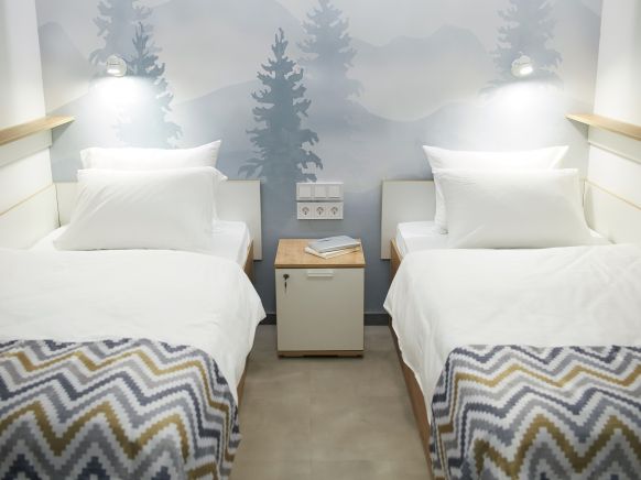 Фотография номера хостела Коливинг Запятая