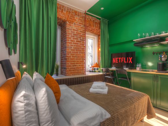 Фотография номера апарт отеля Axis Moscow Colors