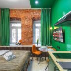 Мини-кухня в каждом номере, Апарт-отель Axis.Moscow Colors
