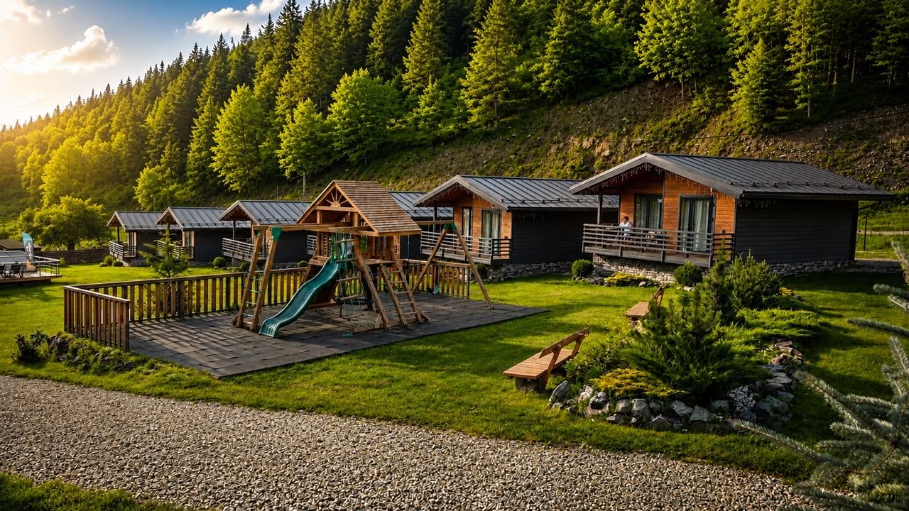 Шале (Шале 3), База отдыха Красивый Вид Bella Vista Архыз