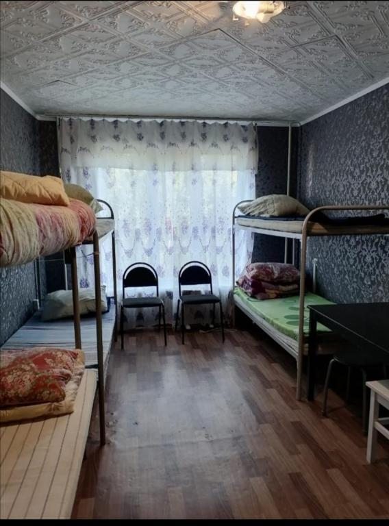 Шестиместный (Койко-место в 6-местном общем номере) хостела ЕвроЭконом, Мурманск