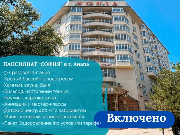 Пансионат София, Анапа