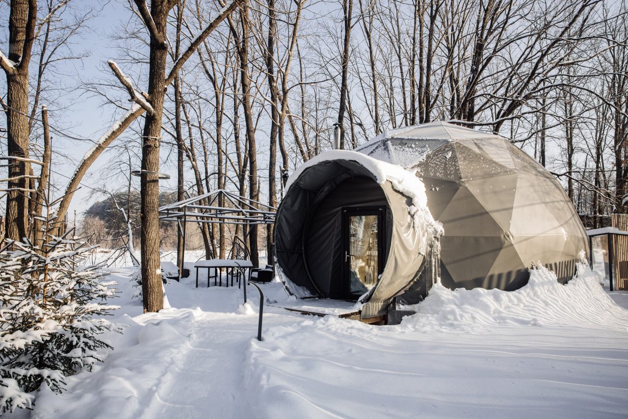 Коттедж (Геокупол maxi), Загородный клуб Утрау