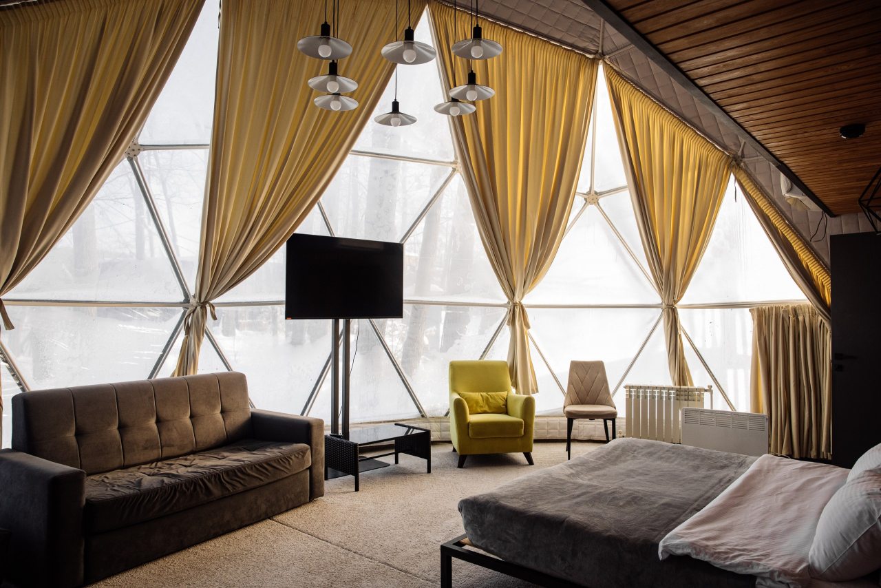 Коттедж (Геокупол maxi), Загородный клуб Утрау