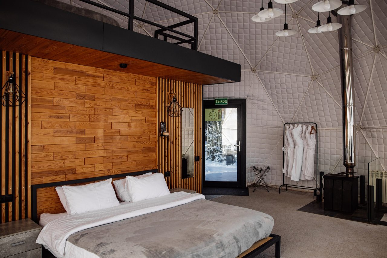 Коттедж (Геокупол maxi), Загородный клуб Утрау